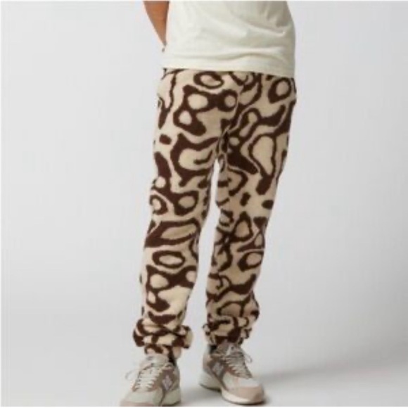 parks Project Yellowstone Fleece Unisex Print Fleece Joggers M - Picture 1 of 5